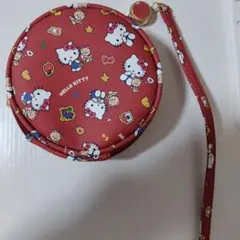 ハローキティ 円形ポーチ