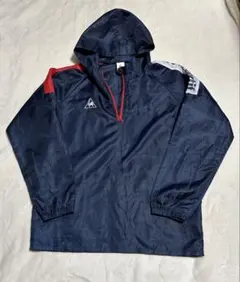 le coq sportif フード付きウィンドブレーカー ネイビー