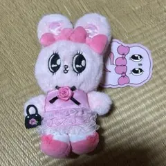 エスターバニー デートマスコット ポップアップ マスコット キーホルダー ピンク