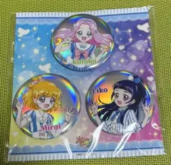Go！プリンセスプリキュア オーロラ缶バッジ アクリルスタンド