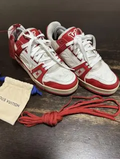 飯*仁様 LOUIS VUITTONトレイナーライン　スニーカー　正規品ヴァージ