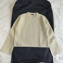 ✨美品✨イレーヴ クルーネックウールプルオーバー縮絨 近年モデル