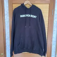INDEPENDENT インディペンデント パーカー ブラック 2XL