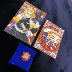 鬼滅の刃　鬼滅　無限城編　キャラクターモチーフピンズ　特装版　ポストカード　煉獄