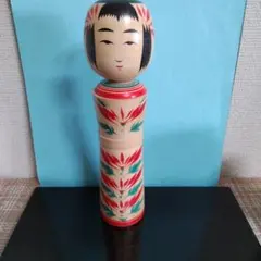 又五郎作 創作こけし 秋田杉 木製 こけし 民芸品 郷土玩具 置物