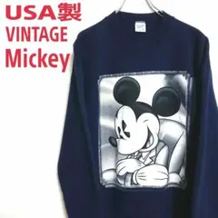 USA製 Mickey ミッキーマウス vintage スウェット トレーナー