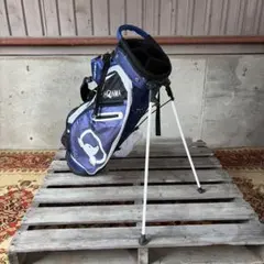 HONMA ホンマ 軽量スタンド式 キャディバッグ ブルー フード付きのサムネイル