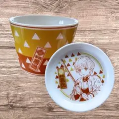 【未使用・箱付】鬼滅の刃 プレミアム蕎麦猪口セット 我妻善逸