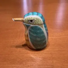 有田焼幸楽窯お兄ちゃんサイズカワセミ醤油さし