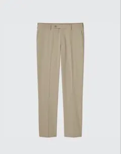 ユニクロ 感動パンツ コットンライク ベージュ