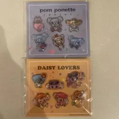 【2種類】ナルミヤキャラクターズ セブンイレブン オリジナルぷっくりシール