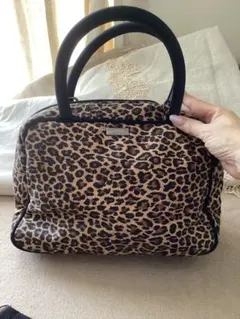 値下げ美品SONIA RYKIEL ヒョウ柄 2WAY トート保存袋付のサムネイル