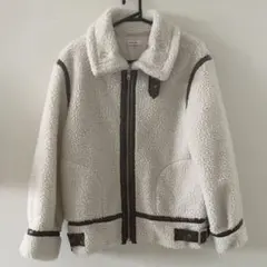 INGNI ボアジャケット ホワイト Mサイズ