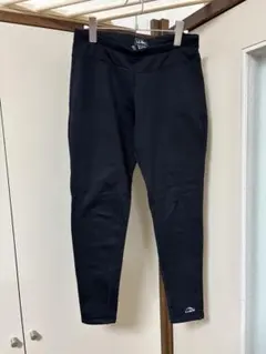 L.L.Bean レギンス 黒 暖かい 裏起毛 冬 スパッツ　ランニング