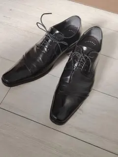 ELLE HOMME ブラック ドレスシューズ　25cm