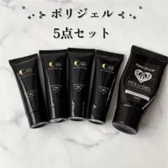 【 5点セット まとめ売り 】 ポリジェル エクステンションジェル 長さ出し