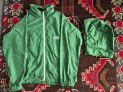 ノースフェイスコンパクトジャケットキッズ150グリーン NORTH FACE