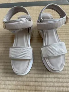 diana メッシュストラップ サンダル ホワイト