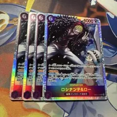 ワンピースカード ロシナンテ&ロー 4枚セット - メルカリ