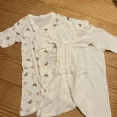 新品未使用 コンビ肌着 50-60cm