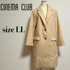 CINEMA CLUB チェスターコート ロングコート 大きいサイズ LL XLのサムネイル