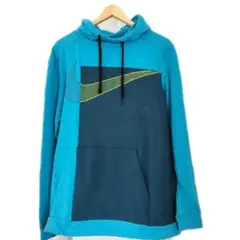 NIKE パーカー　プルオーバー DRYーFIT　スカイブルー　サイズL