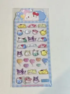 ２４時間以内発送【海外公式ライセンス】日本未発売　サンリオ　3Dシール　寝そべり