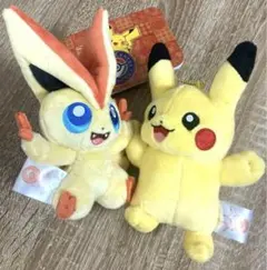 ハイタッチマスコット ピカチュウ&ビクティニ　ポケモンセンタートウホク限定