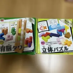 育脳タワー　立体パズル　知の贈り物シリーズ
