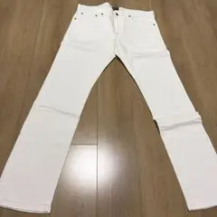 KENNEDY ホワイトストレッチ デニムパンツ　34