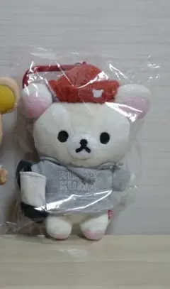 コリラックマ カジュアル ぶらさげぬいぐるみカラビナ付き