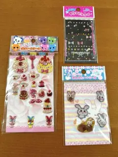 レモン株式会社　平成レトロシール　3枚セット　まとめ売り