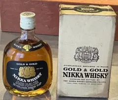 【終売品 未開封】 NIKKA GOLD & GOLD ニッカウイスキー G&Gのサムネイル