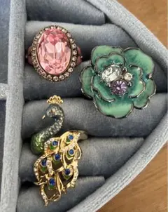 新品　アナスイ　リング　３点　セット