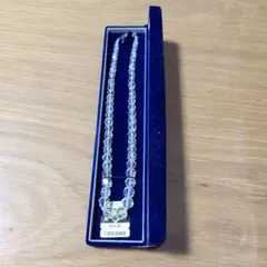 クリスタル ダイヤモンド型ネックレス