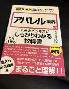 アパレル業界のしくみとビジネスがこれ1冊でしっかりわかる教科書