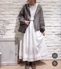 ◎限定値下げ中◎試着のみ＊SM2 サマンサモスモス 裾重ねレースペチスカート