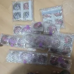 銀魂 中国 彫金 缶バッジ　神楽　29個