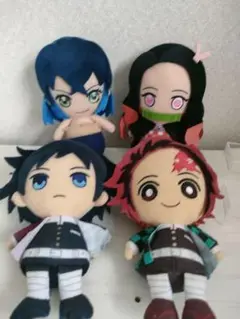 鬼滅の刃　ぬいぐるみ　4体セット