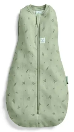 エルゴポーチ スワドル 6-12m 1.0TOG オールシーズン グリーン