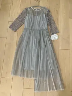 新品未使用♪kaene ラメチュールレースドレスのサムネイル