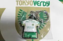 東京ヴェルディ 山見大登 ユニフォーム型 ぷっくりラバーキーホルダー 11番