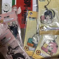 SPY×FAMILY アクリルスタンド ラバーストラップセット ハンカチ