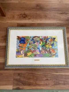 ジミー大西　(版画 額装品 限定350部)