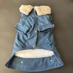デニムボアジャケット防寒着犬服XL新品未使用