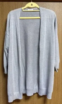 GLACIER グレー Lサイズ カーディガン