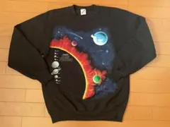 希少☆usa製 80-90s 惑星宇宙総柄ジャージーズJERZEES