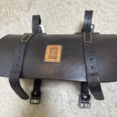 サイドバッグ ビッグツイン ブラック レザー 大容量 - メルカリ