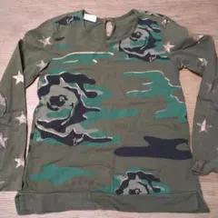 Diesel カモフラージュ 長袖カットソー