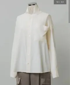 crewre ビッグポケットハイネックブラウス サイズ2